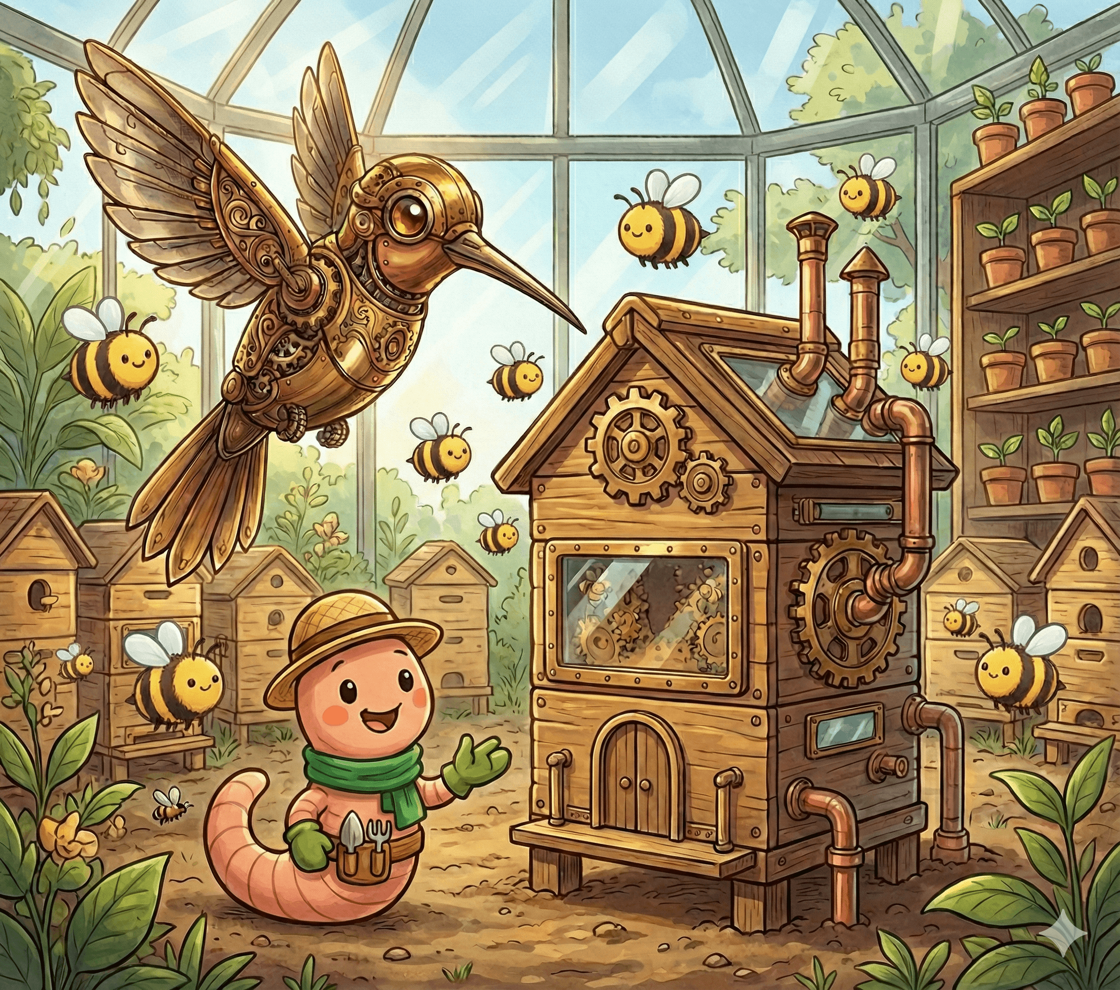 podrick with gilly in a nursery representing the seed cluster